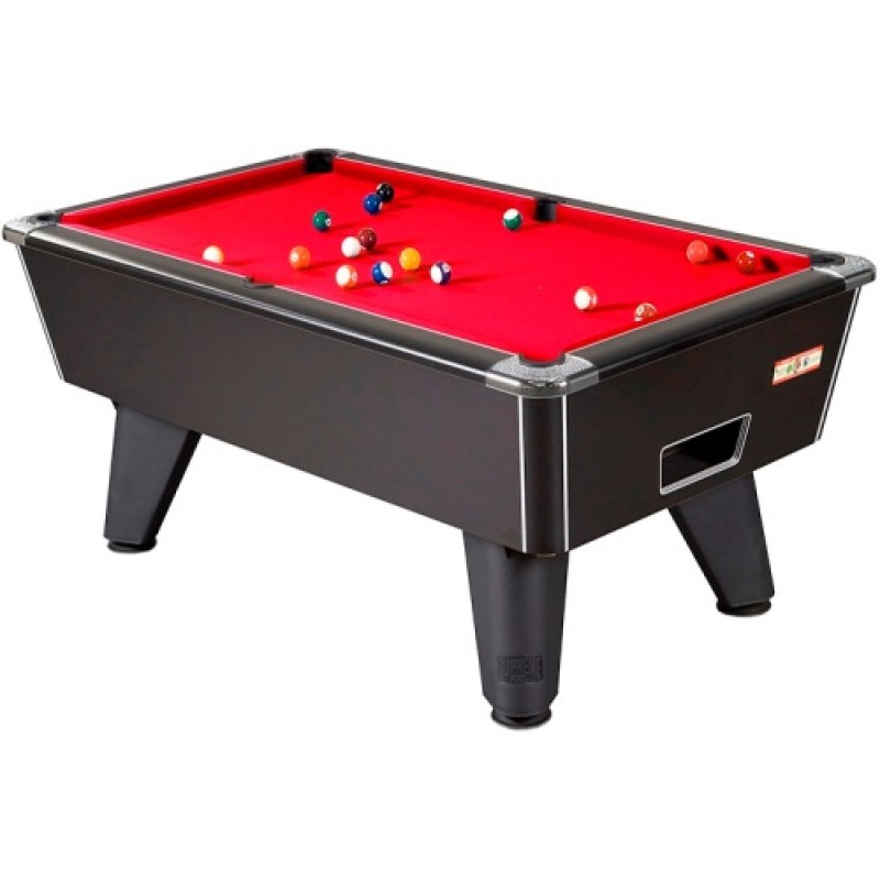 Supreme Winner Pool Table Black